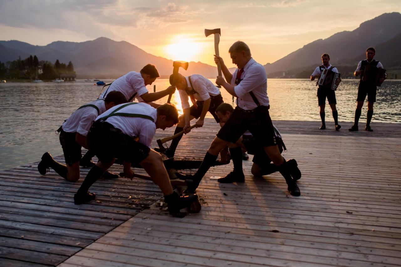 Wolfgangsee Seeblickplatzl 220 - Mit Tollem Seeblick! Strobl Εξωτερικό φωτογραφία